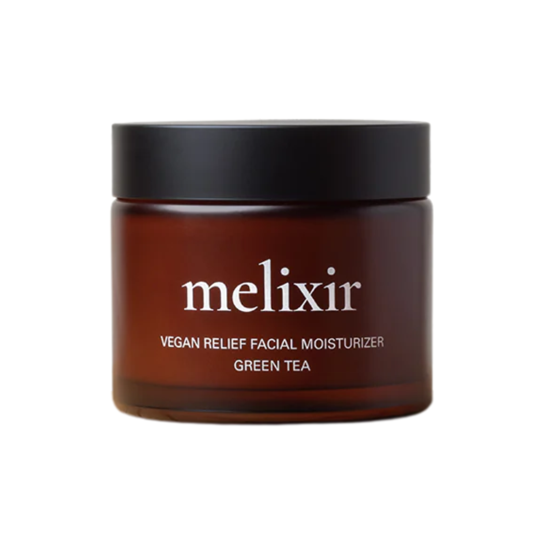 Melixir Vegan Relief Facial Moisturizer Green Tea 80mL