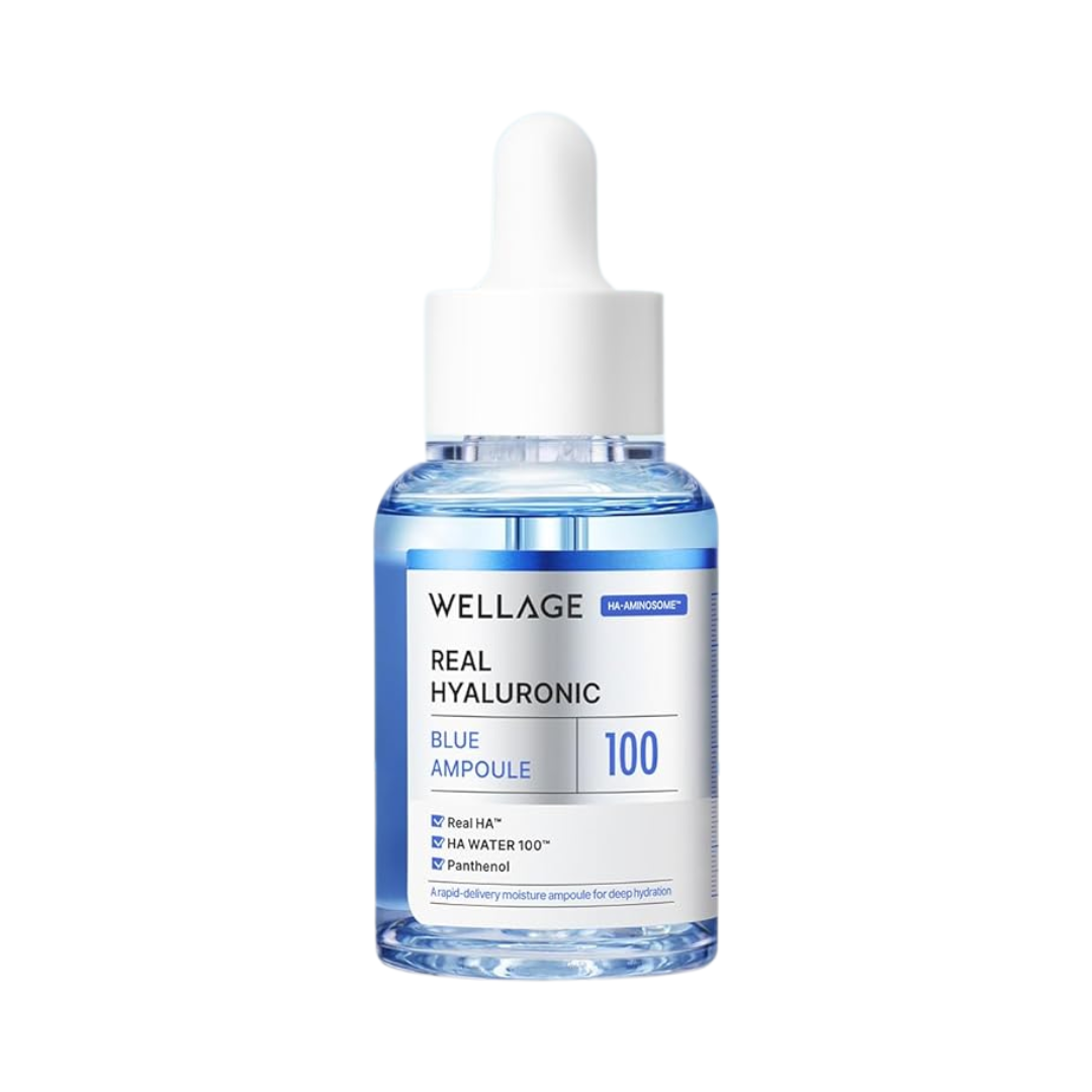 WELLAGE Real Hyaluronic Blue 100 Ampoule 60mL