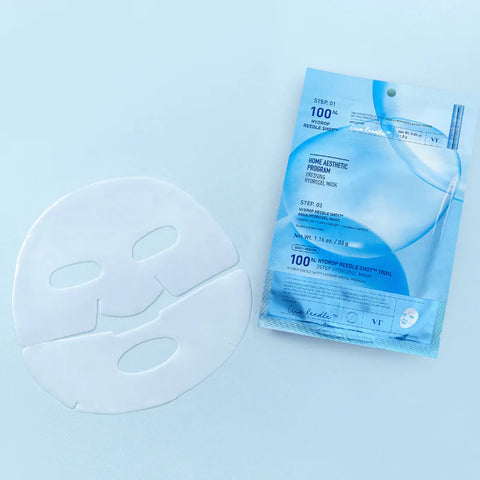 VT Cosmetics Hydrop Reedle Shot 100hL 2Step Hydrogel Mask 1EA