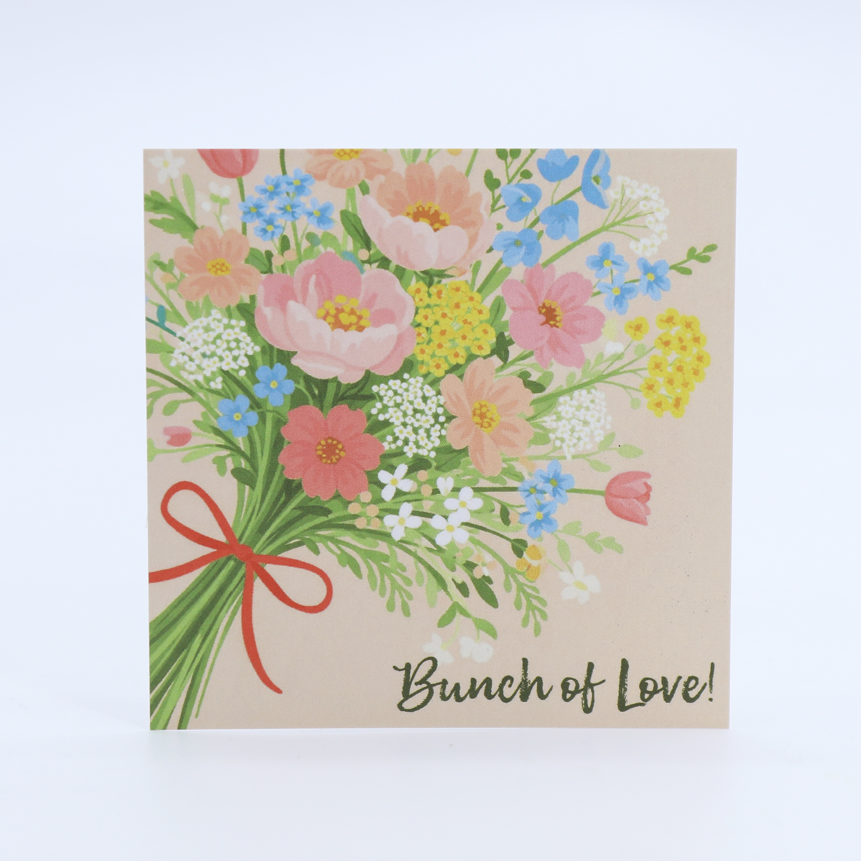H ART Thank You Card - Flower Bouquet