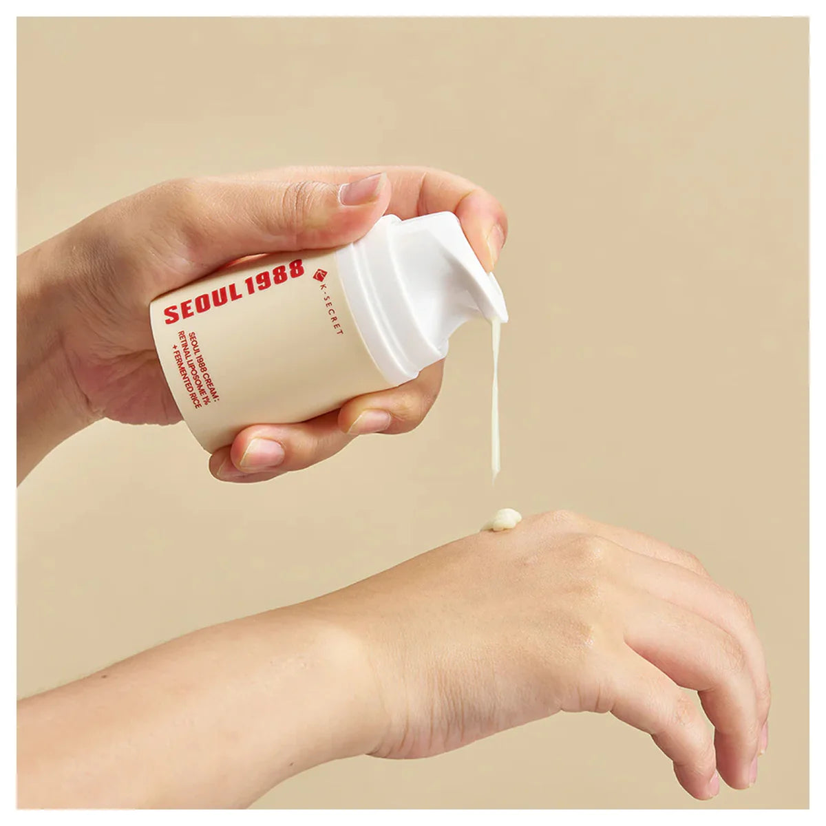 KSECRET Seoul 1988 Cream: Retinal Liposome 1% + Fermented Rice 50ml