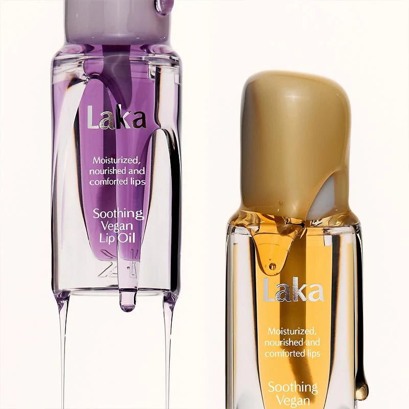 LAKA Soothing Vegan Lip Oil 4.5ml - 2 Types