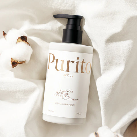 PURITO Luminous Moisture Shea Butter Body Lotion Cotton DreamlightV 300mL
