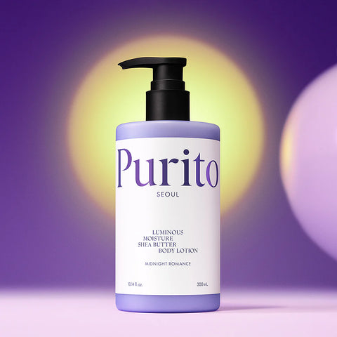 PURITO Luminous Moisture Shea Butter Body Lotion Midnight Romance 300mL