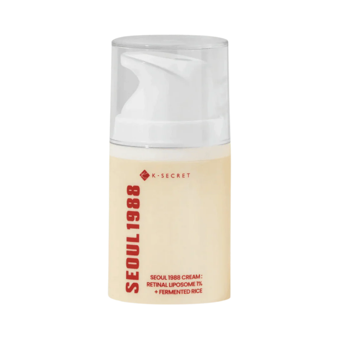 KSECRET Seoul 1988 Cream: Retinal Liposome 1% + Fermented Rice 50ml