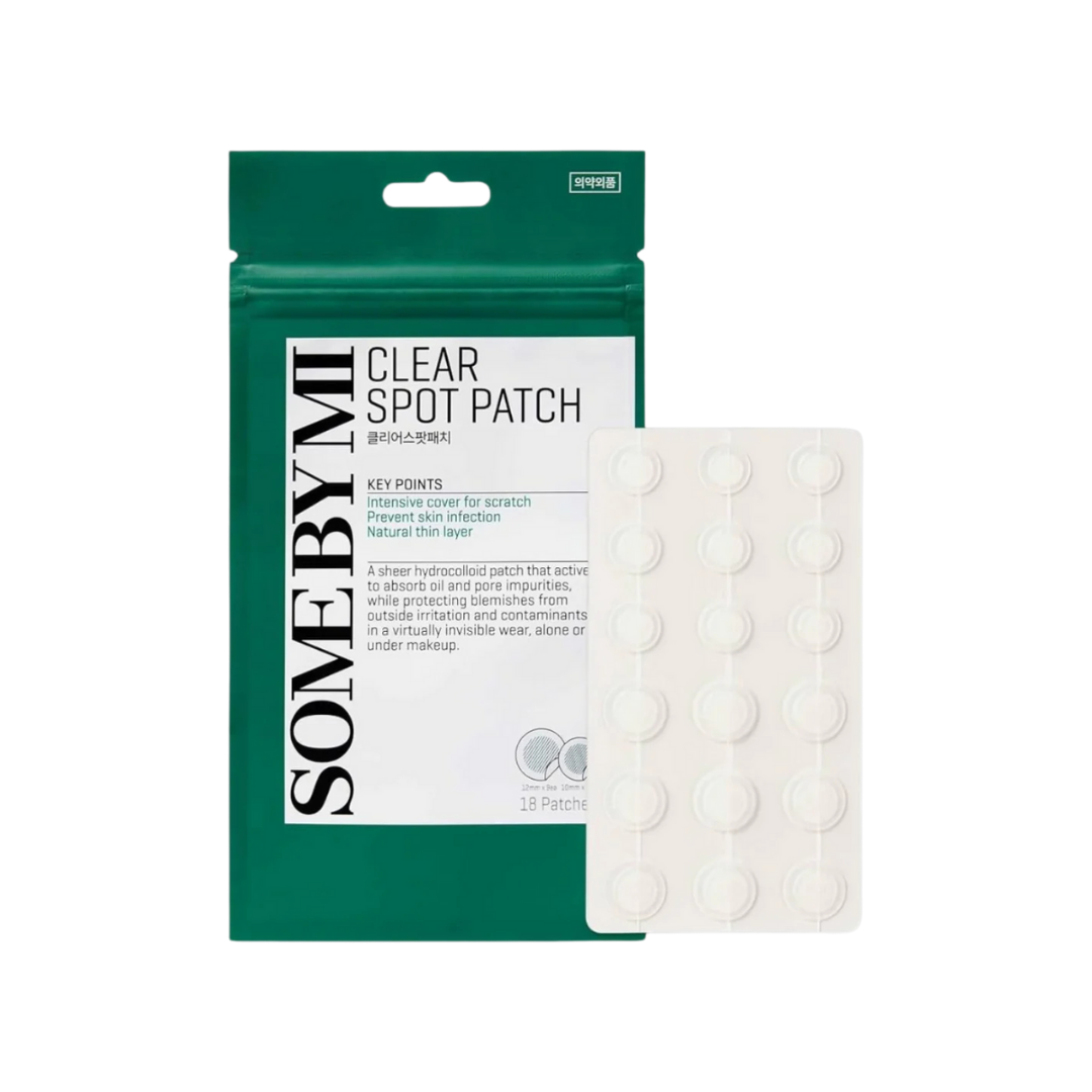 SOME BY MI Clear Spot Patch 18Pcs (10mm*9Counts + 12mm*9Counts)