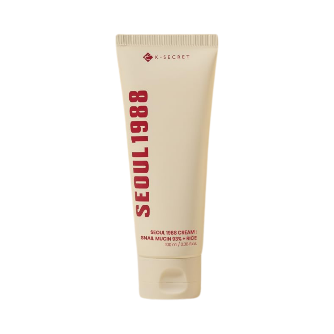 KSECRET Seoul 1988 Cream: Snail Mucin 93% + Rice 100ml