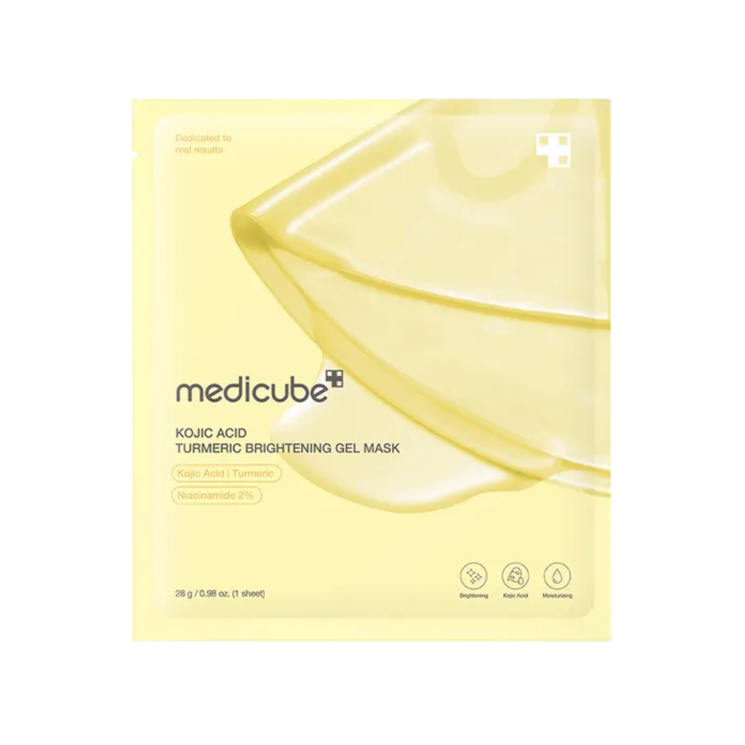 Medicube Kojic Acid Tumeric Brightening Gel Mask 1EA
