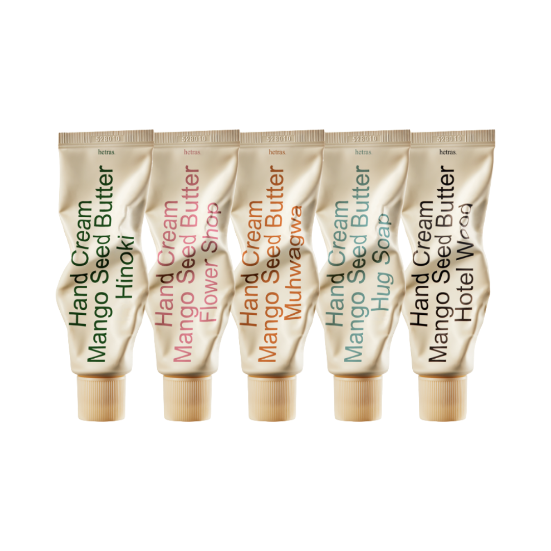 Hetras Perfumed Mango Seed Butter Hand Cream - 5 Types