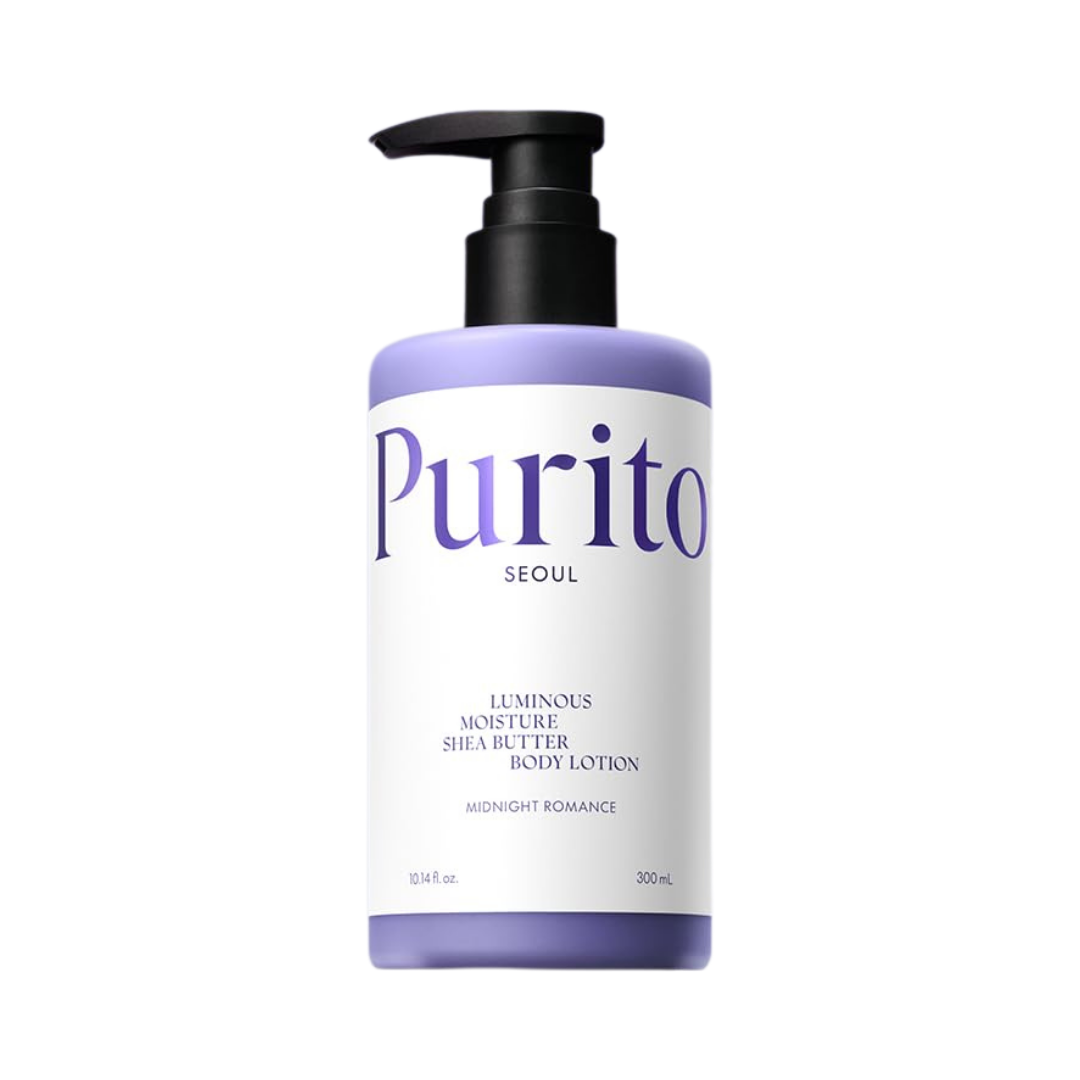 PURITO Luminous Moisture Shea Butter Body Lotion Midnight Romance 300mL