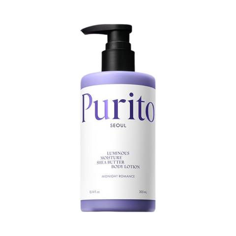 PURITO Luminous Moisture Shea Butter Body Lotion Midnight Romance 300mL