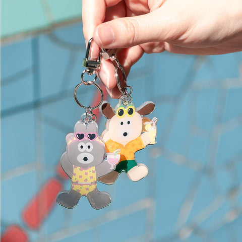 Brunch Brother Acrylic Keyring ver.Summer - 4 Types - H ART