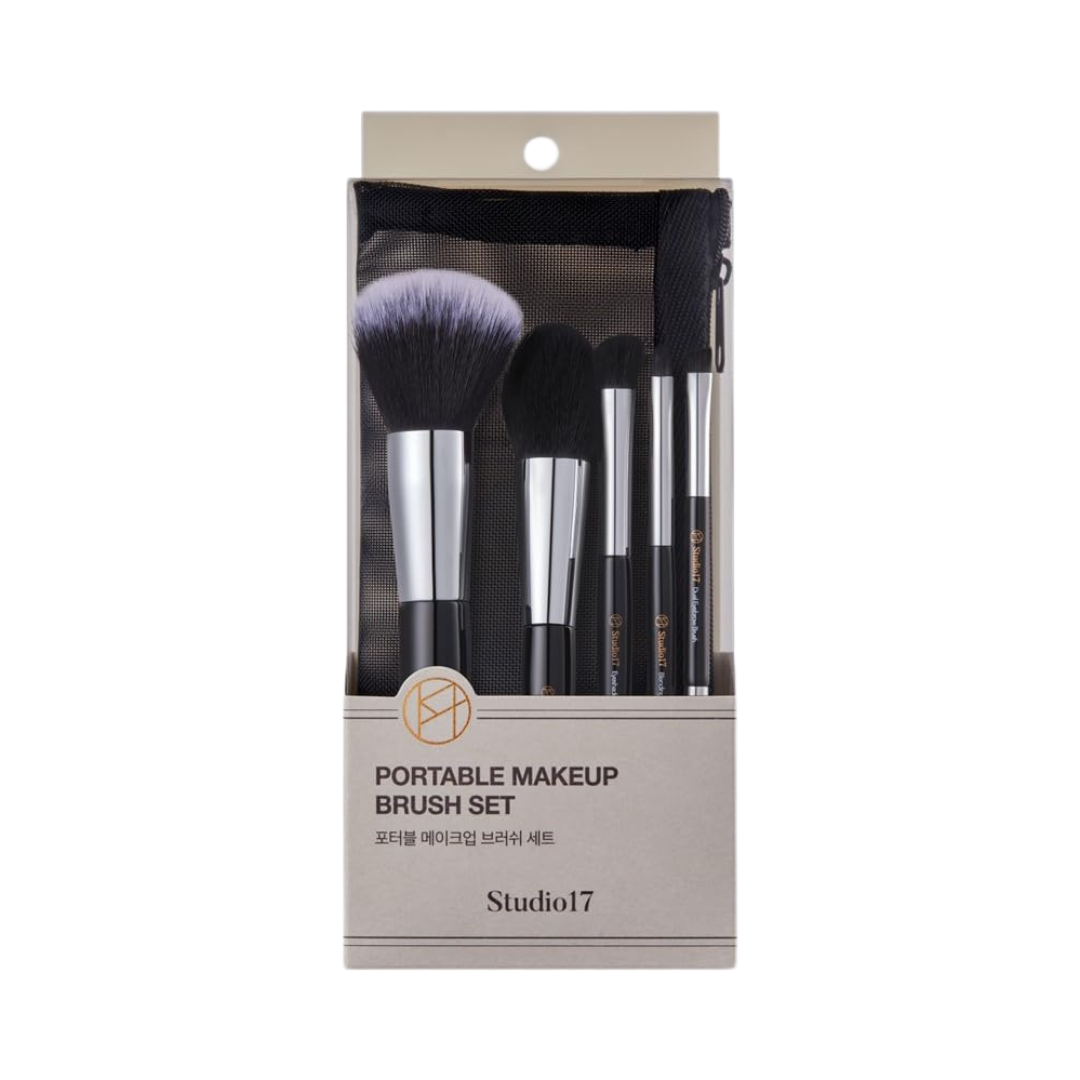 STUDIO 17 Portable Makeup Brush Set