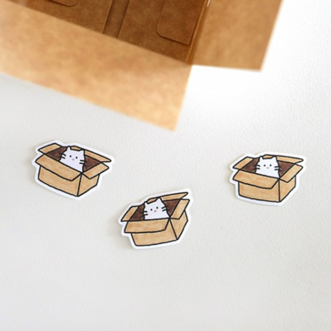 Suatelier Design Cereal Stickers - Cats!