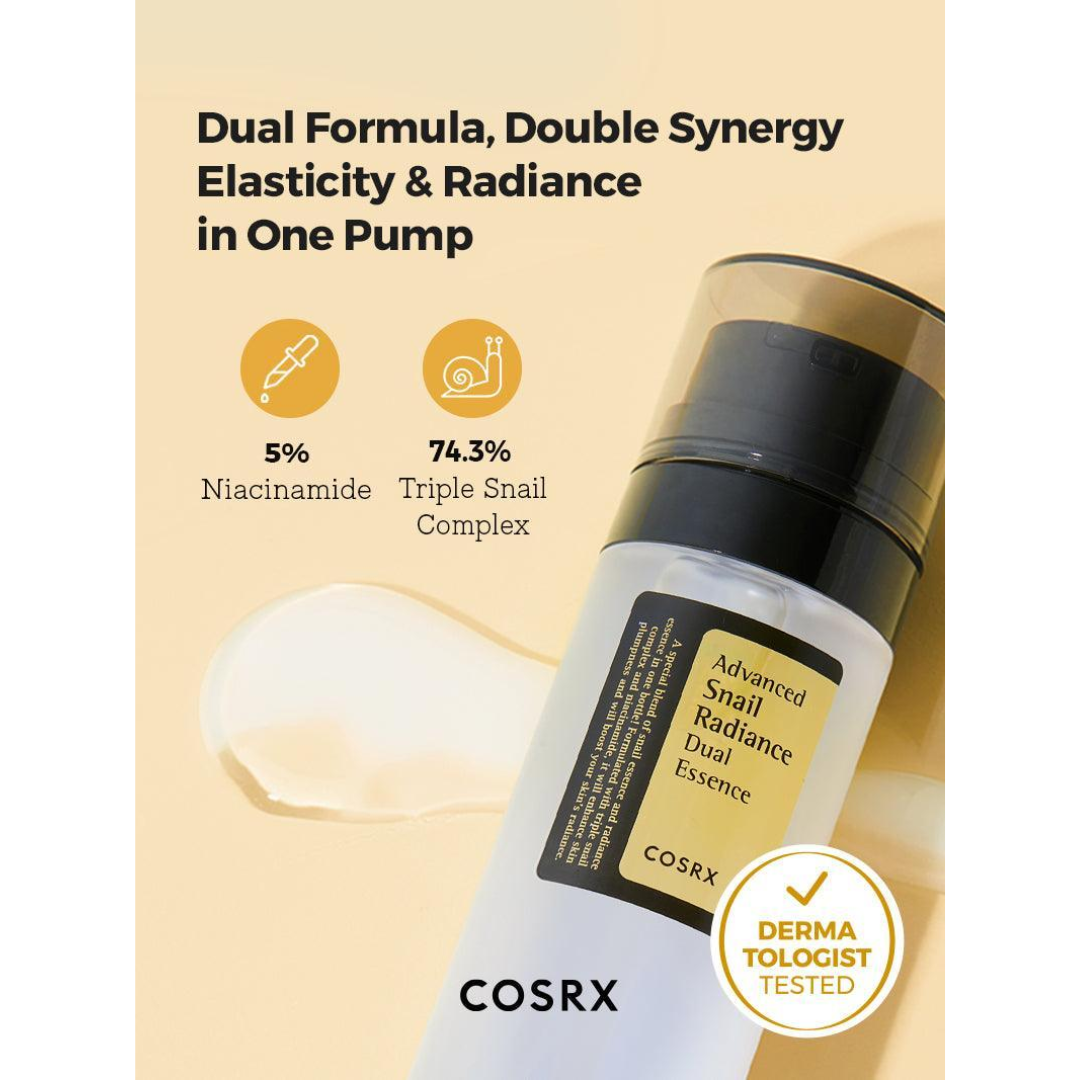 COSRX Advanced Snail Radiance Dual Essence 80mL - H ART