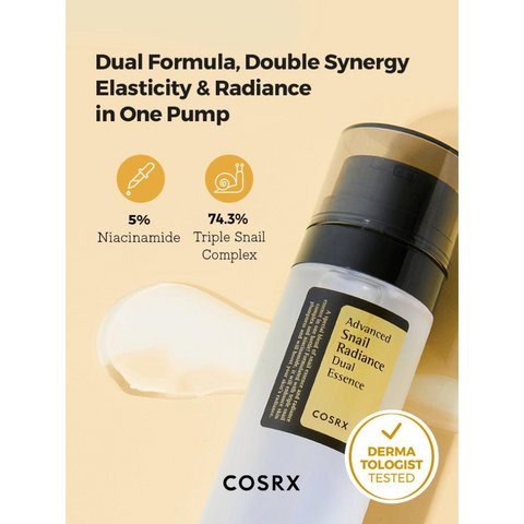 COSRX Advanced Snail Radiance Dual Essence 80mL