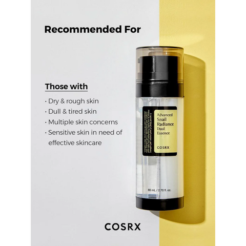 COSRX Advanced Snail Radiance Dual Essence 80mL