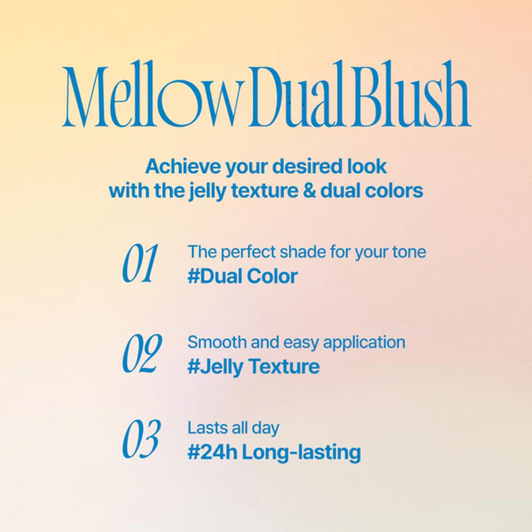 FWEE Mellow Dual Blusher 6 Colors - H ART