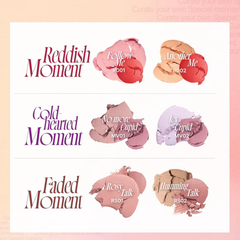 FWEE Mellow Dual Blusher 6 Colors