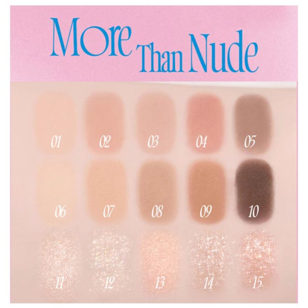 FWEE More Mood Eyeshadow Palette 12g -  3 Types - H ART