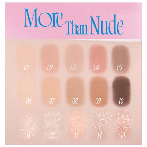 FWEE More Mood Eyeshadow Palette 12g -  3 Types