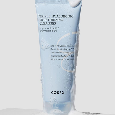 COSRX Hydrium Triple Hyaluronic Moisturizing Cleanser 150mL