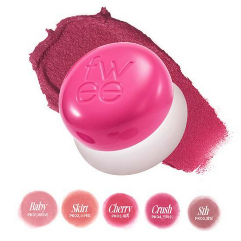 FWEE Lip & Cheek Blurry Pudding pot - 10 Colors