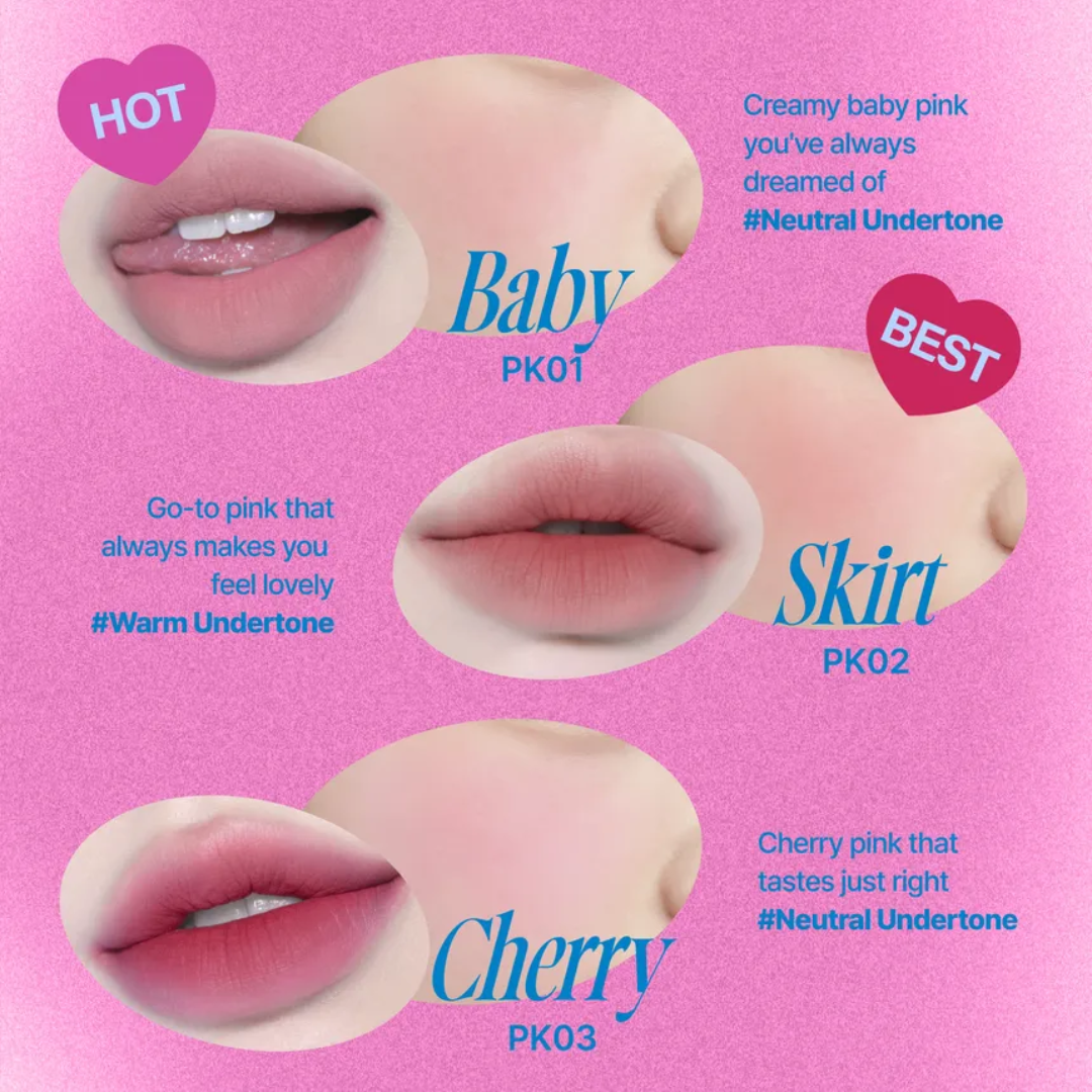 FWEE [Keychain] Lip & Cheek Blurry Pudding Pot - 3 Colors - H ART