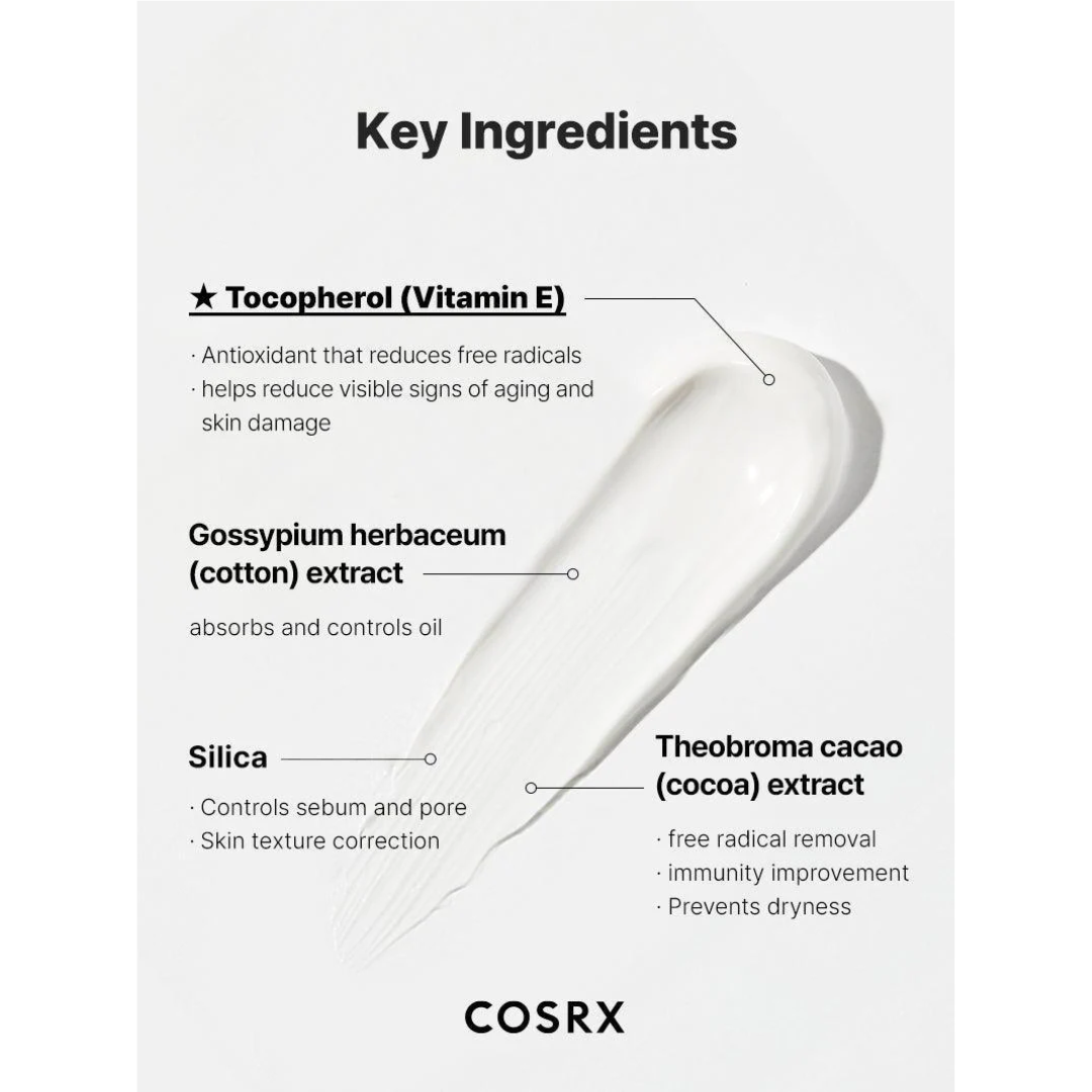 COSRX Vitamin E Vitalizing Sunscreen 50mL - H ART