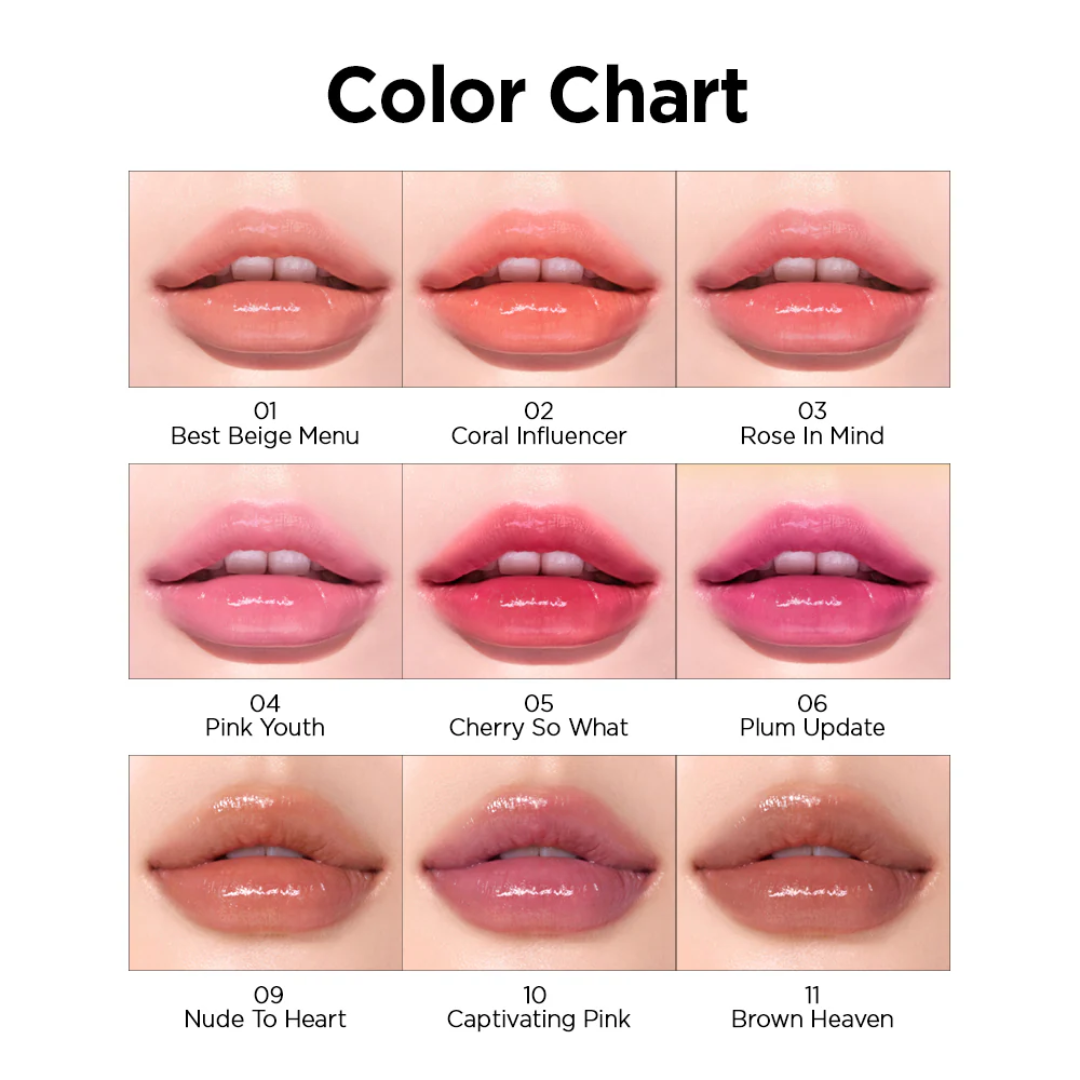 peripera Ink Mood Glowy Tint - 12 Colors - H ART