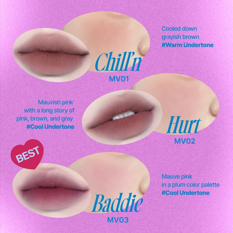 FWEE [Keyring] Lip&Cheek Blurry Pudding Pot - 3 Colors