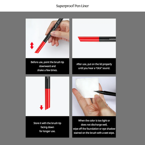 CLIO Superproof Pen Liner - 3 Colors