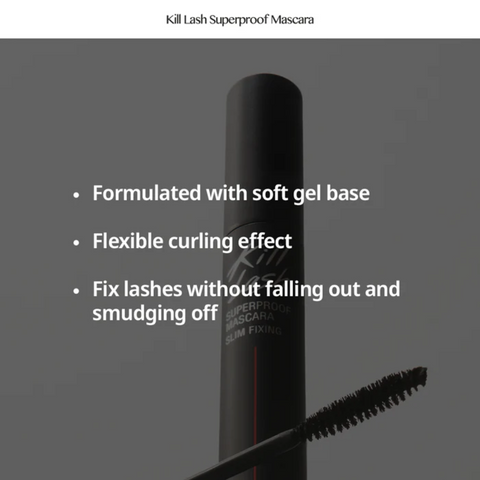 CLIO Kill Lash Superproof Mascara -  3 Colors