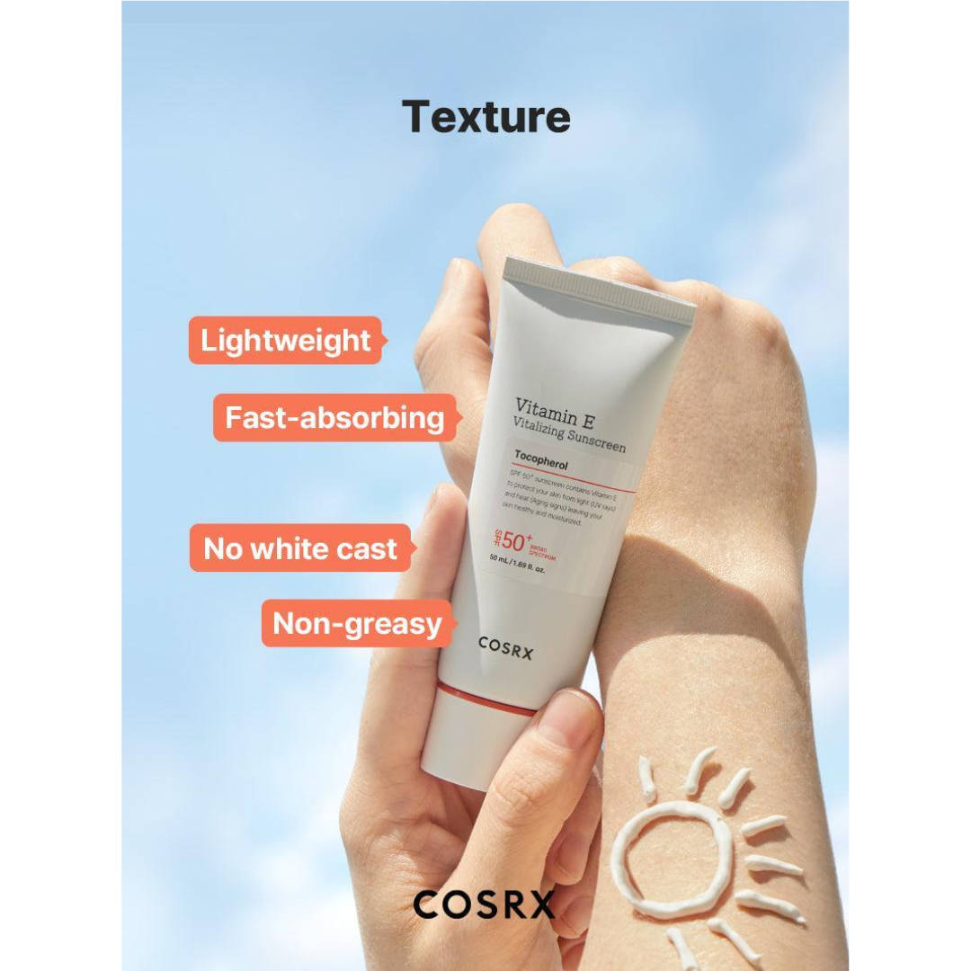 COSRX Vitamin E Vitalizing Sunscreen 50mL - H ART