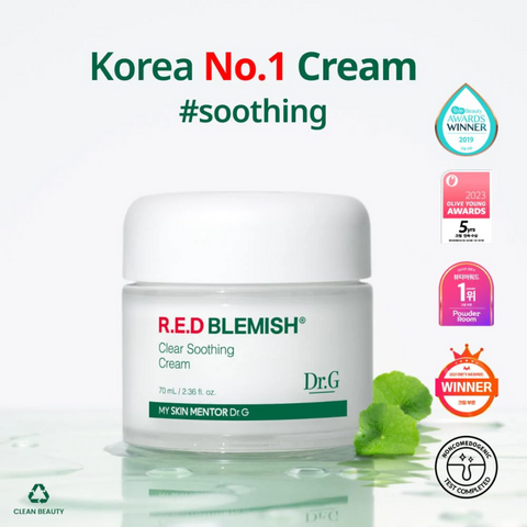 Dr.G Red Blemish Clear Sooth Cream 70mL