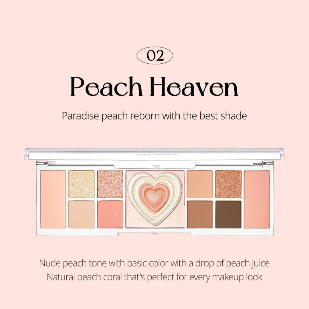 peripera All Take Mood Like Palette - 2 Colors - H ART