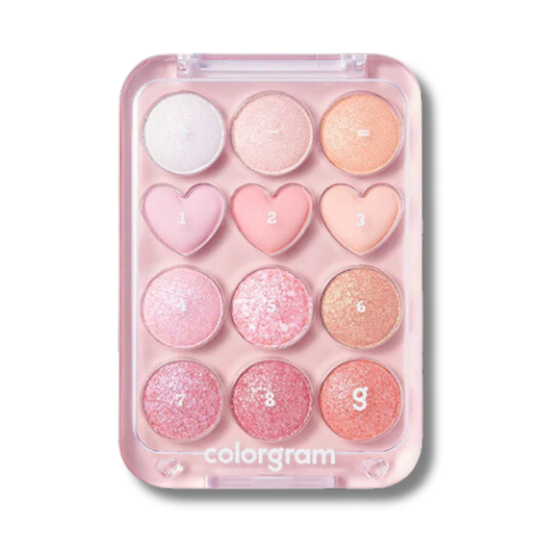 colorgram Pin Point Eyeshadow Palette - 4 Types - H ART