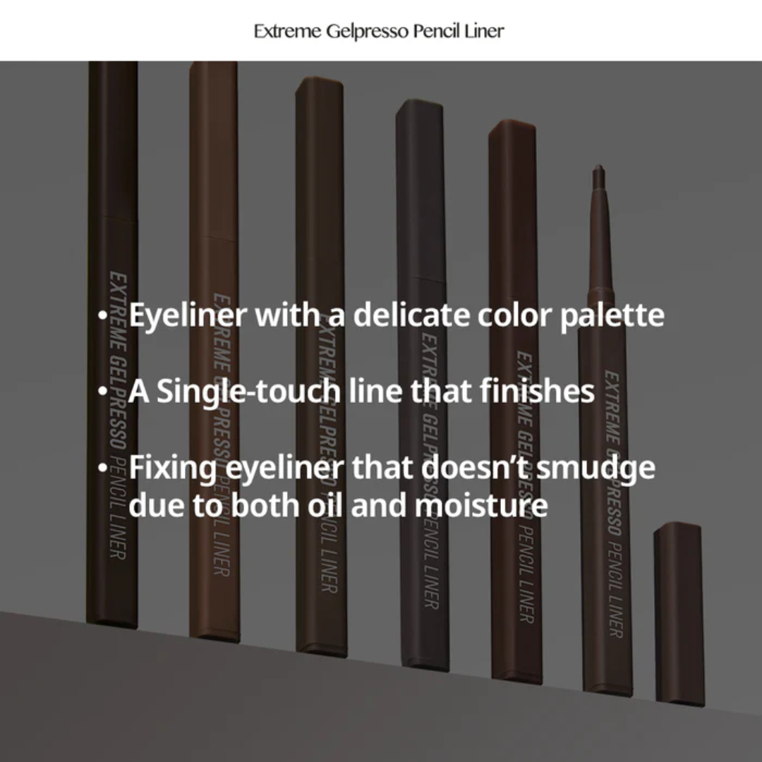 CLIO Extreme Gelpresso Pencil Liner - 3 Colors - H ART