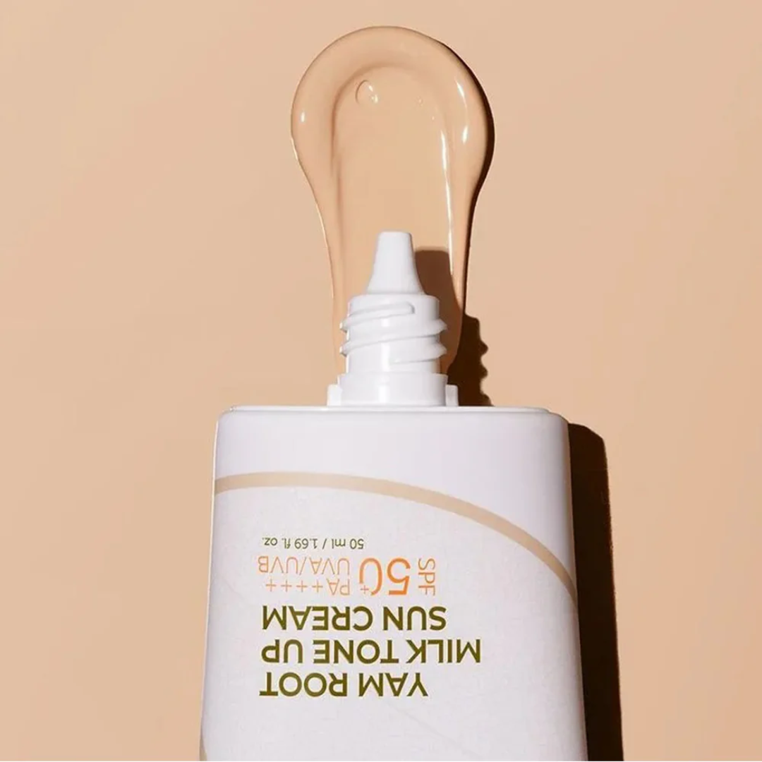 ISNTREE Yam Root Milk Tone Up Sun Cream SPF50+ PA++++ 50ml - H ART