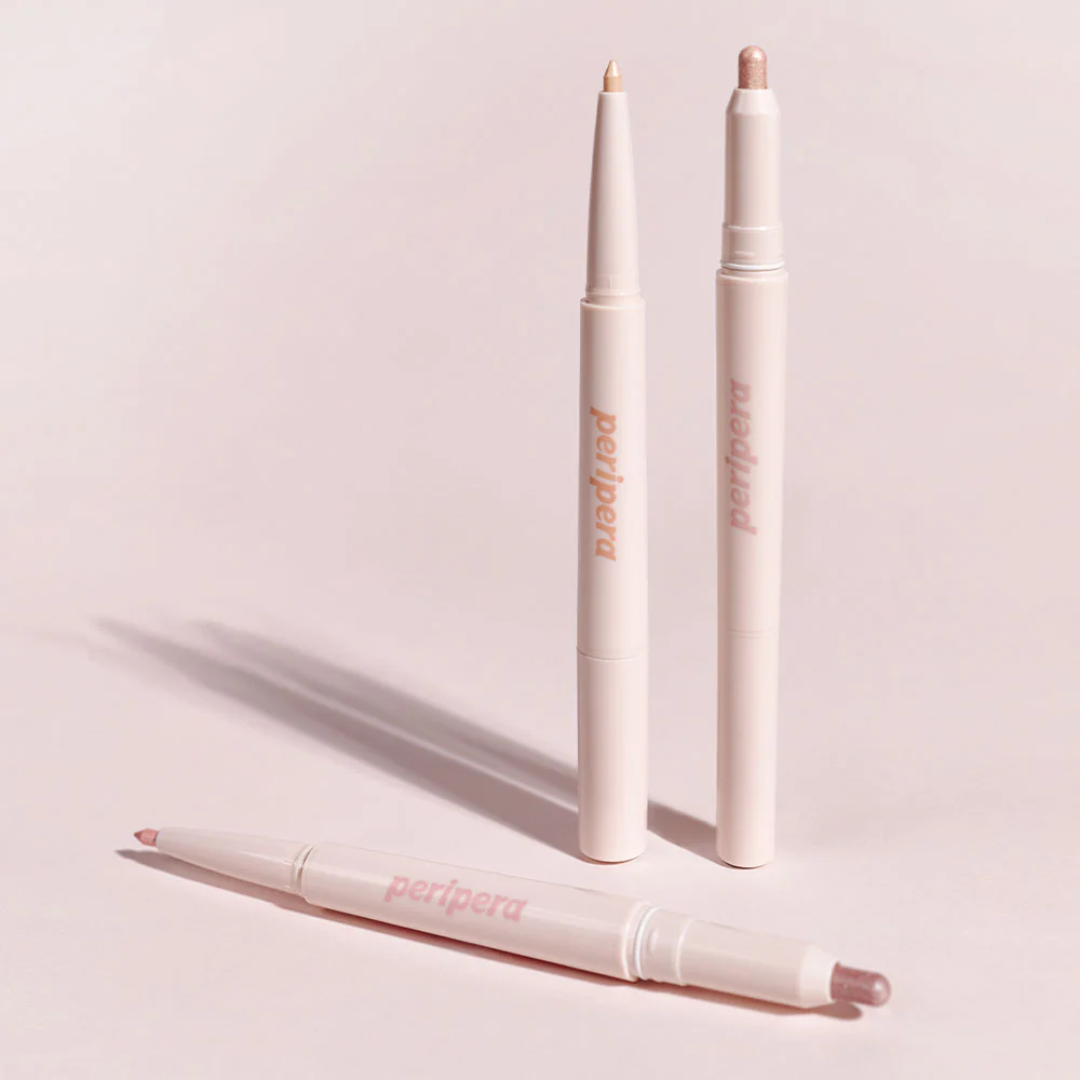 peripera Sugar Twinkle Duo Eye Stick 03 Glimmering Pink - H ART