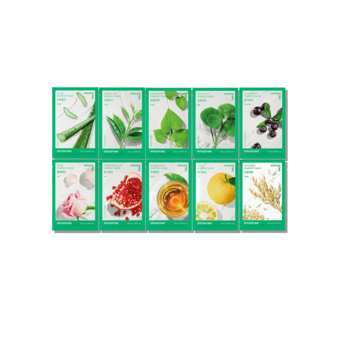 INNISFREE Energy Mask - 8 Types - H ART