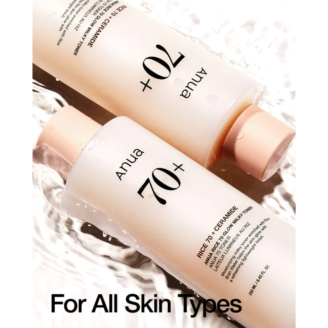 ANUA Rice 70 Glow Milky Toner 250ml - H ART