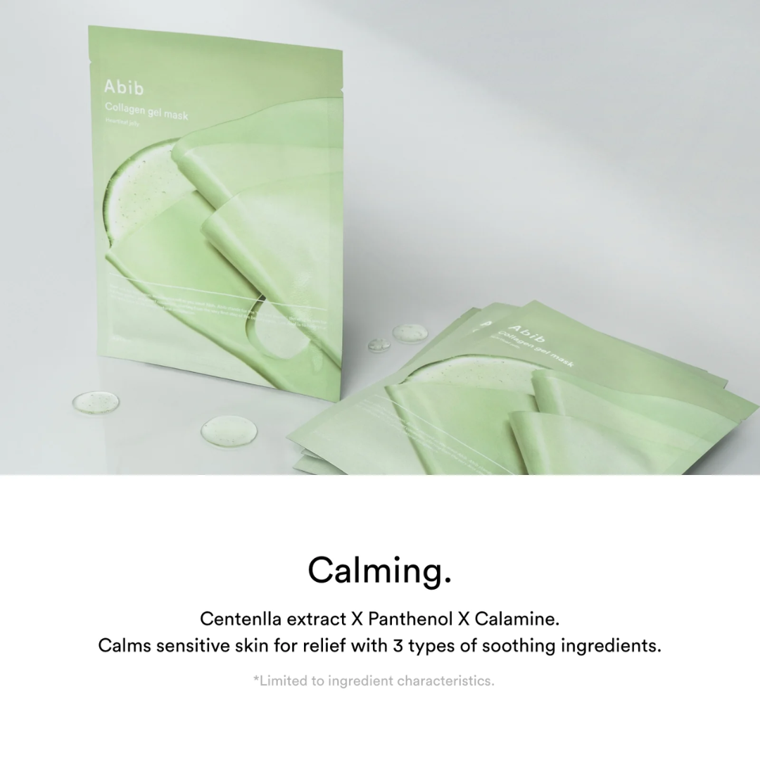 Abib Collagen Gel Mask - Heartleaf Jelly 1EA - H ART