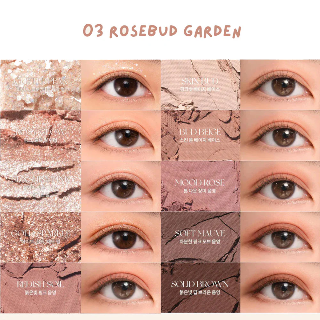 rom&nd Better Than Palette - 6 Colors - H ART