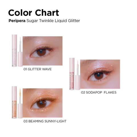 peripera Sugar Twinkle Liquid Glitter - 2 Types