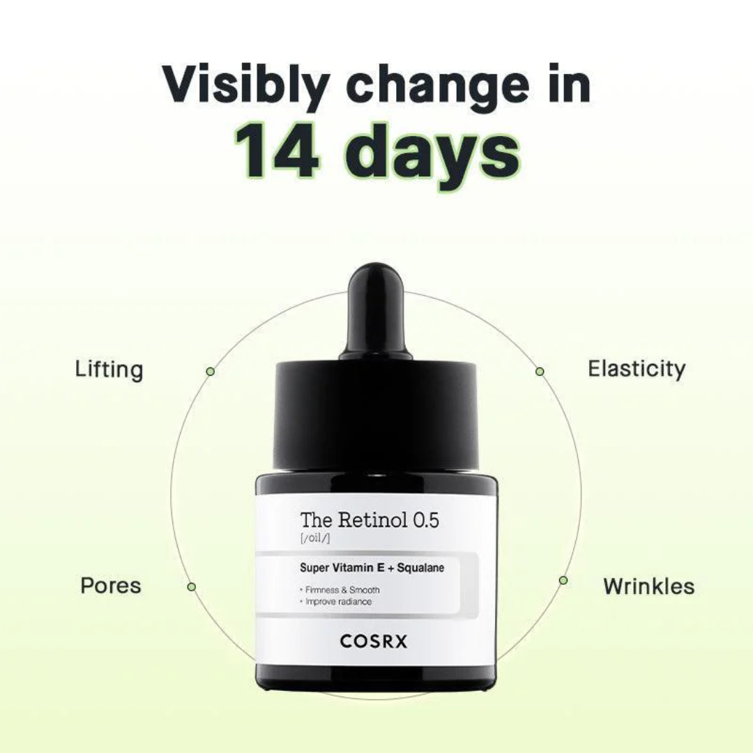 COSRX The Retinol 0.5 Oil 20mL - H ART