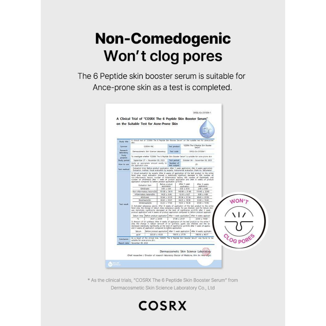 COSRX The 6 Peptide Skin Booster Serum 150mL - H ART
