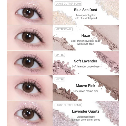 unleashia Glitterpedia Eye Palette - 3 Colors