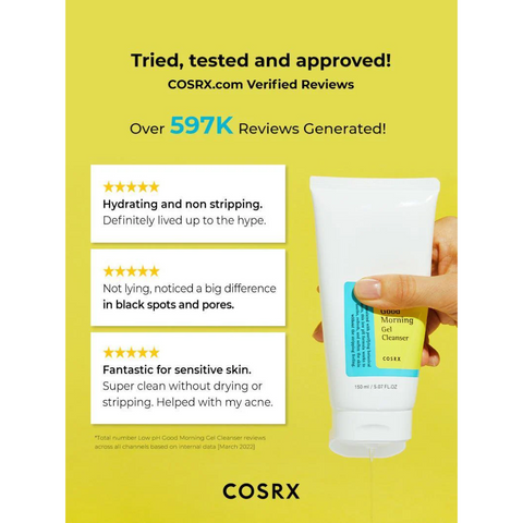 COSRX Low pH Good Morning Gel Cleanser