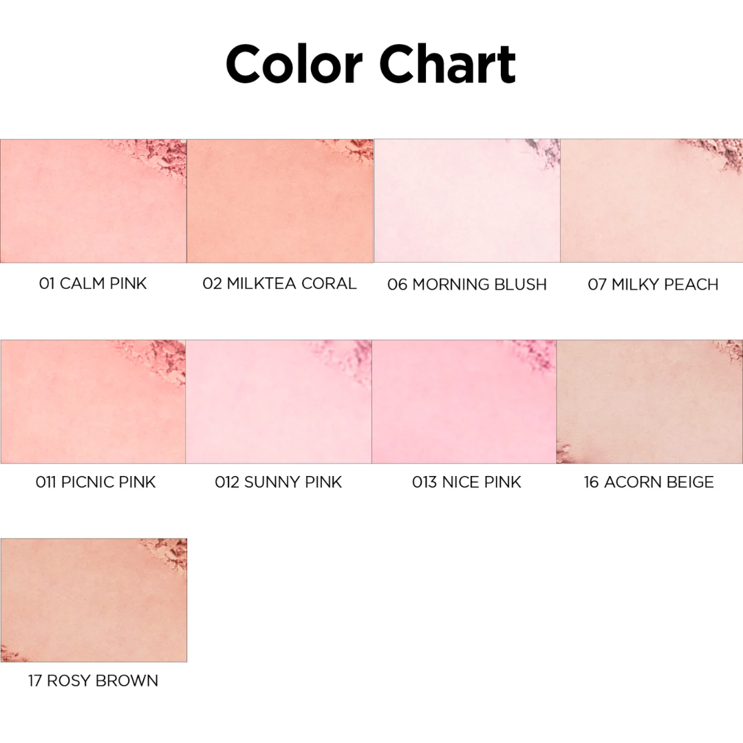 peripera Pure Blushed Sunshine Cheek - 10 Colors - H ART